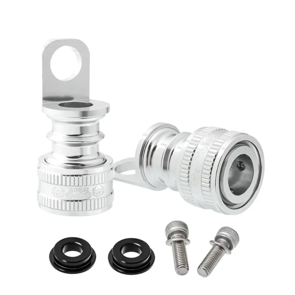 Aluminum Alloy Quick Release Pedal Adapter Anti-rust Anti-corrosion Bicycle Frame Mounting Base QR