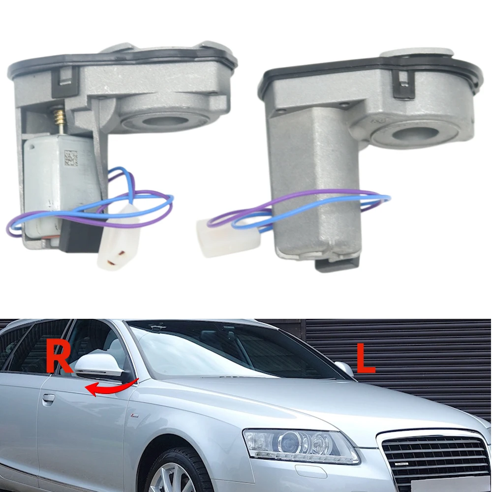 

Left Right Wing door Power Mirror Electric Folding Motor For Audi A4 S4 B8 8K A5 S5 8T 8F A6 S6 4F C6 A8 S8 D3 Q3 SQ3 A3 8P