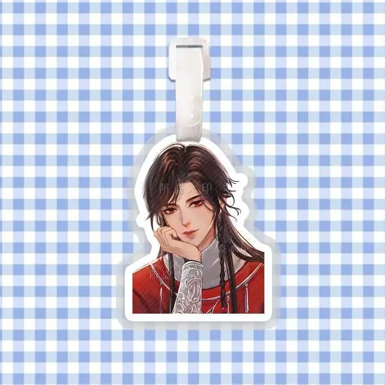 Etichetta "Heavenly Official Bestows Blessings", "Flower City", etichette per bagagli circostanti, zaini, ciondoli e ornamenti