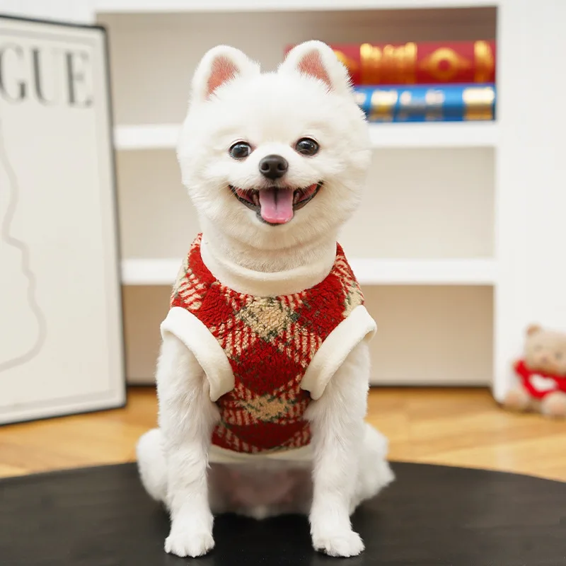 XS-8XL الكلب الملابس الشتاء الدافئة معطف الكلب الكبير جرو الملابس سترة صوف للكلاب الصغيرة المتوسطة الكبيرة الذهبي المسترد زي