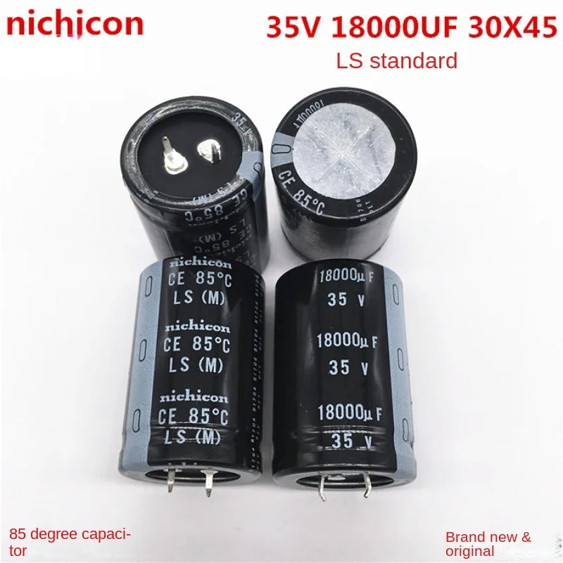 1PCS 35V18000UF 30X45 Nishicon electrolytic capacitor 18000UF 35V 30 * 45