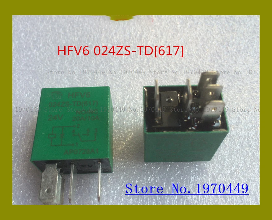 

HFV6 024ZS-TD[617] 24V HFV6-024ZS-TD