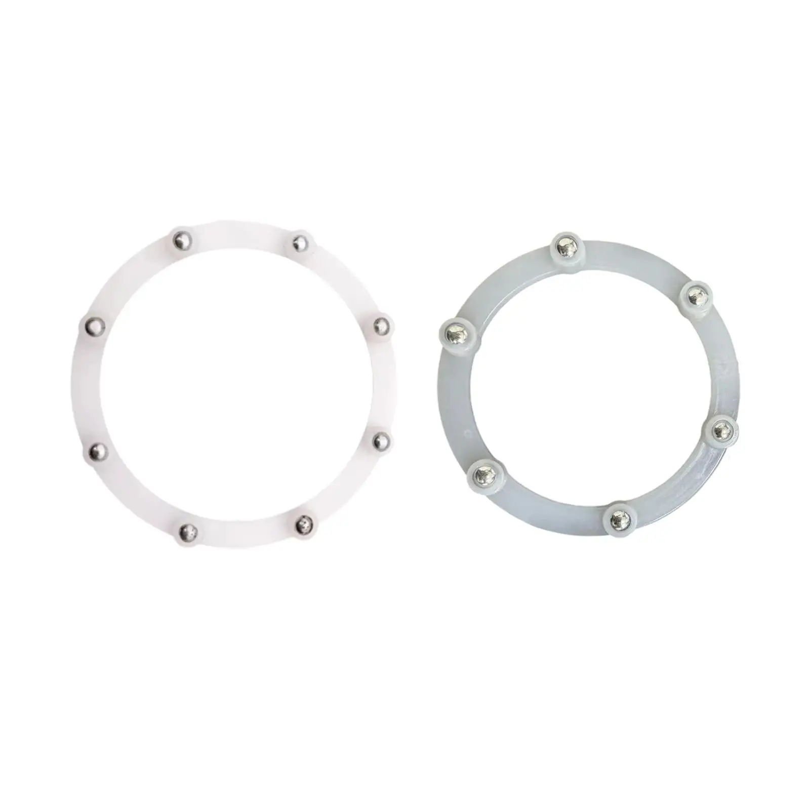 10 Pieces Turntable Bearing Hardware Smooth Sturdy Table Turntable Swivel Plate for Round Dining Table DIY Furniture Projects