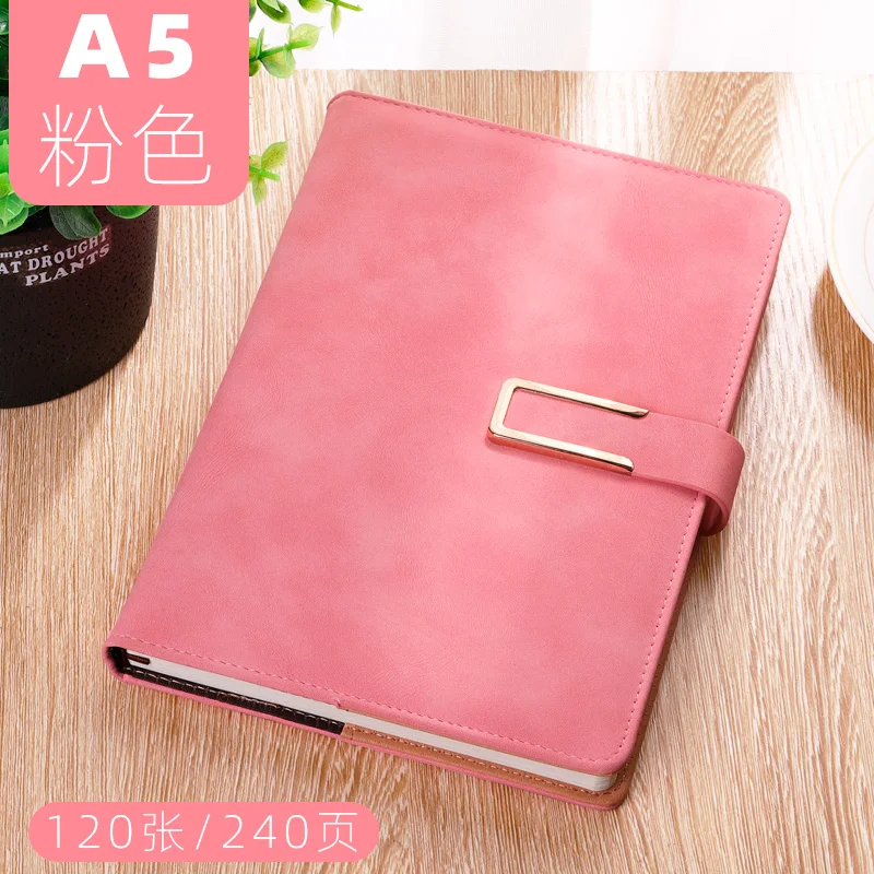 Notebook A4 Thickened Large Business Super Thick Grid Blank Grid Diary Cuaderno And Journals Libretas Zeszyt Papeleria Cahier