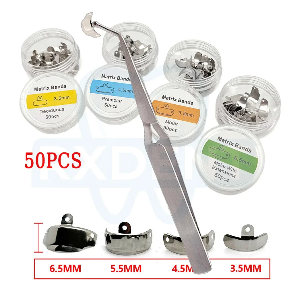 Dental Matrix Holder Clamp 15Cm Sectional Matrix Forceps for Dental Restoration Dentist Tweezer Tools