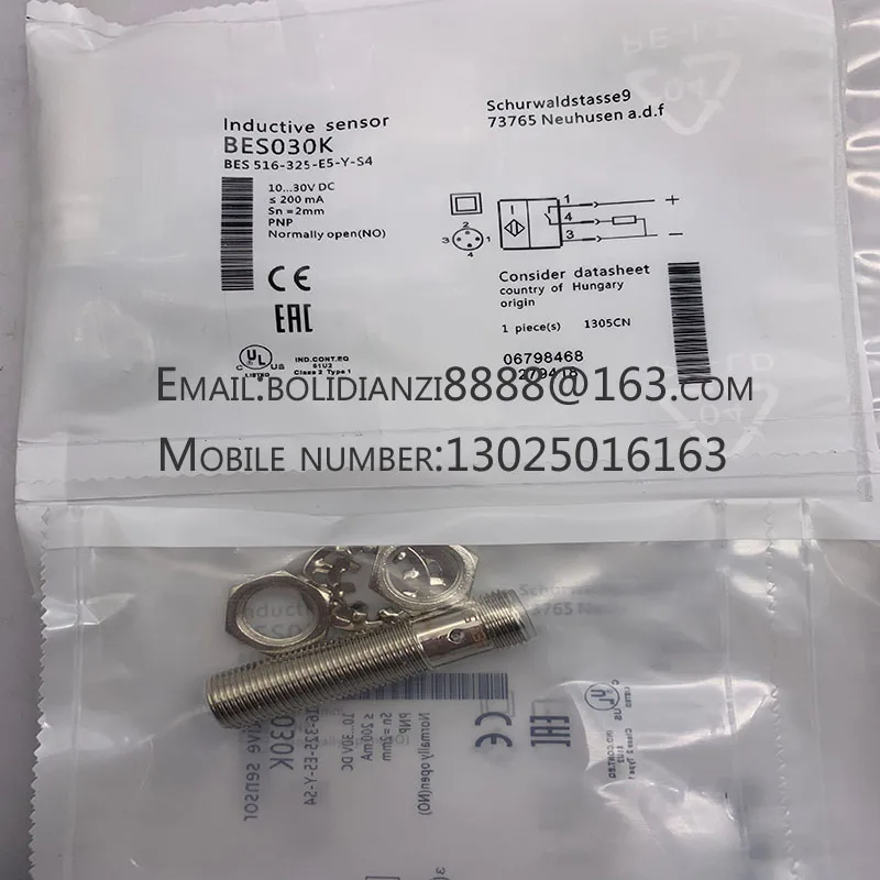 

The brand-new original sensor BES030K BES 516-325-E5-Y-S4 warranty for one year in stock