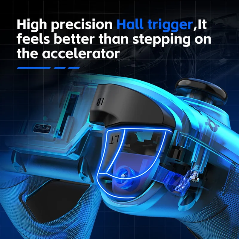 ABKI-For نينتندو سويتش 1/2 وحدة تحكم G6 قاعة مزدوجة سماعة لاسلكية تعمل بالبلوتوث غمبد للتبديل برو وحدة التحكم عصا التحكم