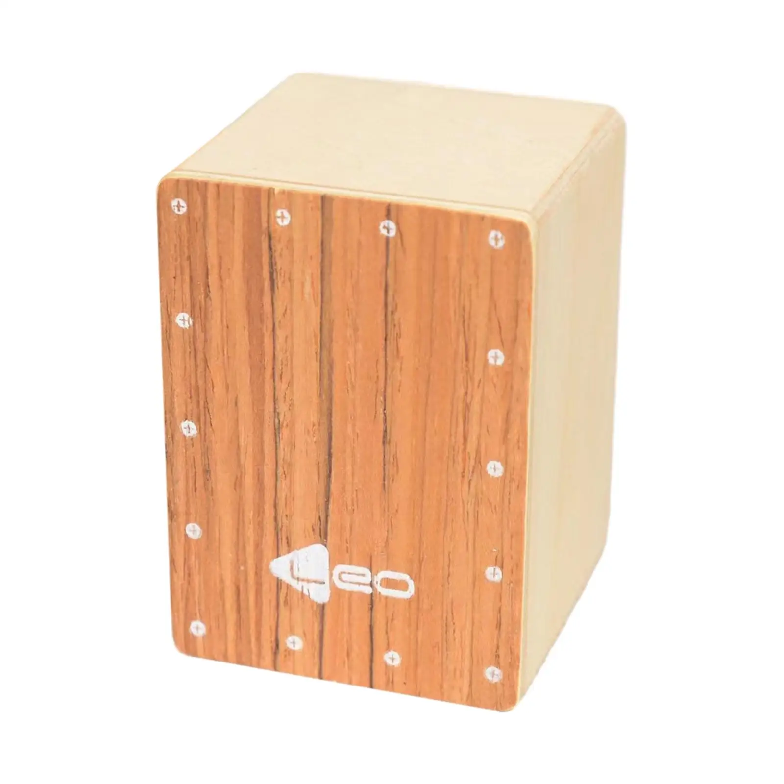 Wooden Cajon Box Drum Hand Drum Percussion for Stage Performance Home Party