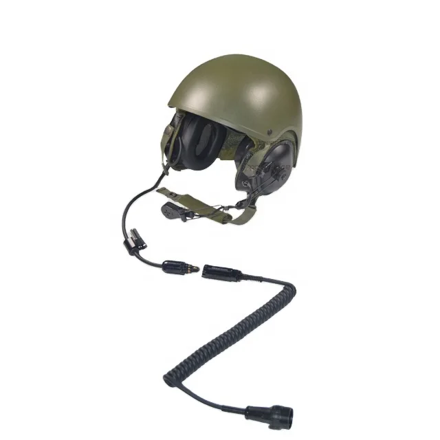 Military and Police CVC Armor Truck Ballistic Proof Helmet Headset DH-132A Military Radio Communications Headset Power-time