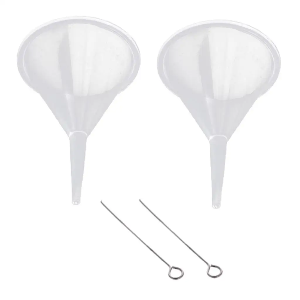 2pcs Tiny Mini Funnel Kit for Filling Cremation Jewelry Urns and Keepsakes