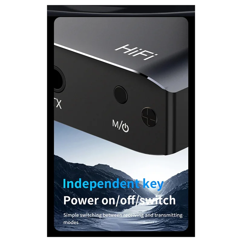 

AA08-Bluetooth 5.3 Audio Receiver Transmitter Aux Wireless Stereo Music Adapter For TV PC Speaker Car Headphones