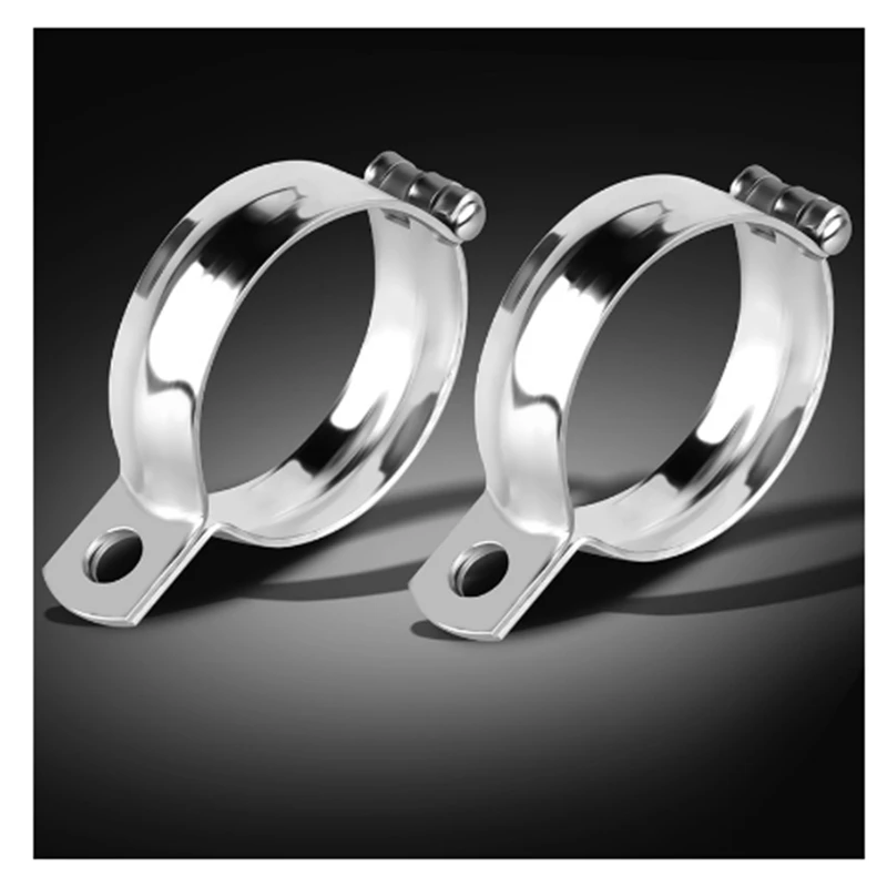 48-60Mm Xe Máy Gắn Nhan Chân Đế Flasher Chân Đế Blinker Chỉ Số Giá Đỡ Dĩa Chốt Cho ATV/xe Trượt Scooter 37-50Mm