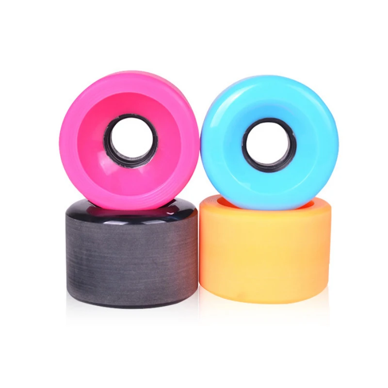 65x45mm 78A Skateboard Wheels 75% Rebound Cruiser Wheels with Bearings Tools Riser Pads for Longboard Surfskate SkateboardWheels