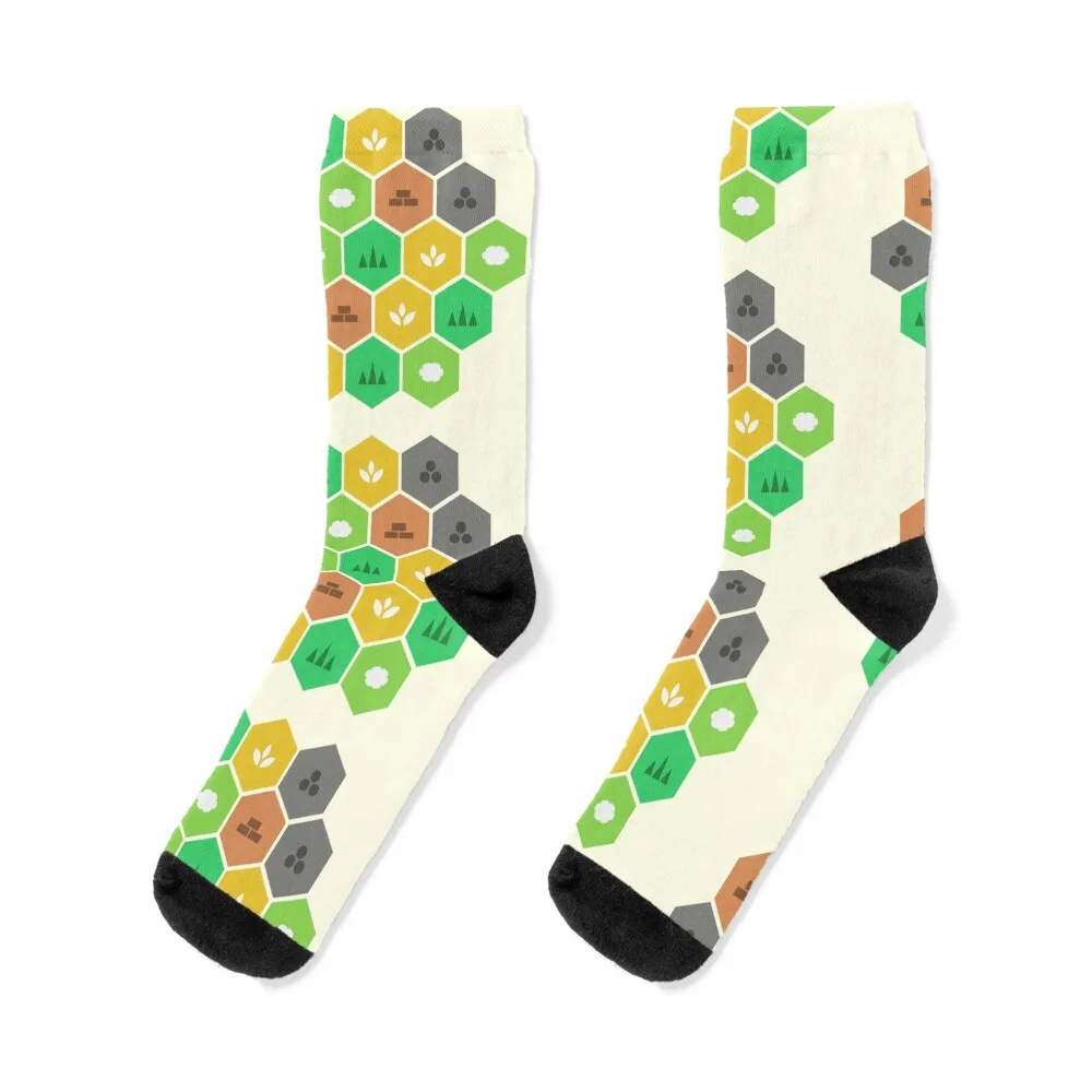 

Minimalist Settlers Tile Board Games Socks kids winter thermal shoes christmas stocking Male Socks Women's