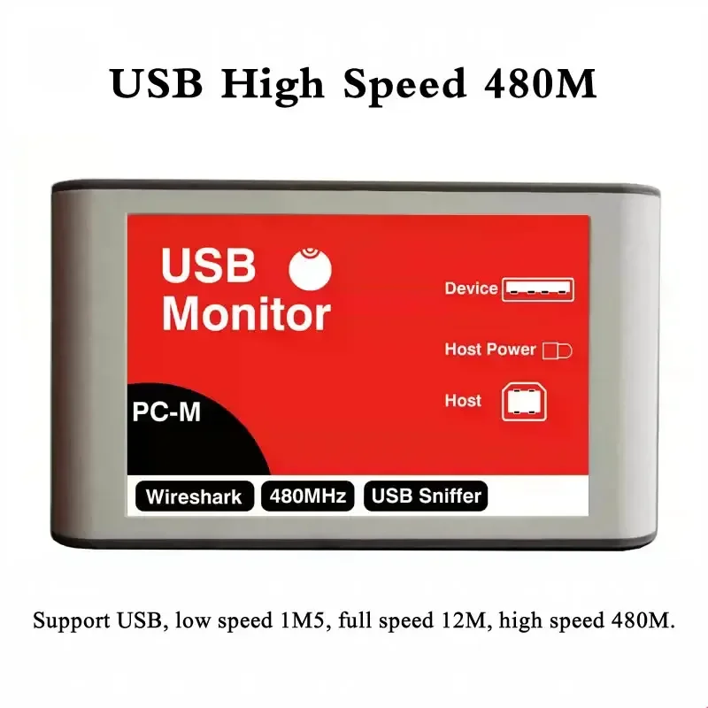 Analyseur logique de protocole USB, renifleur USB, USB2.0, analyseur de BUS, capture de paquets