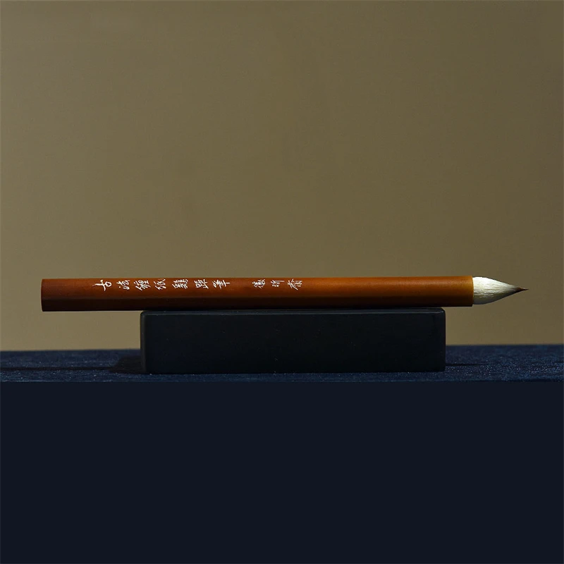 Multiple Hair Brush Professional Small Regular Script Calligraphy Creation Brush Handmade Short Hair Copy Scriptures Brush Pen