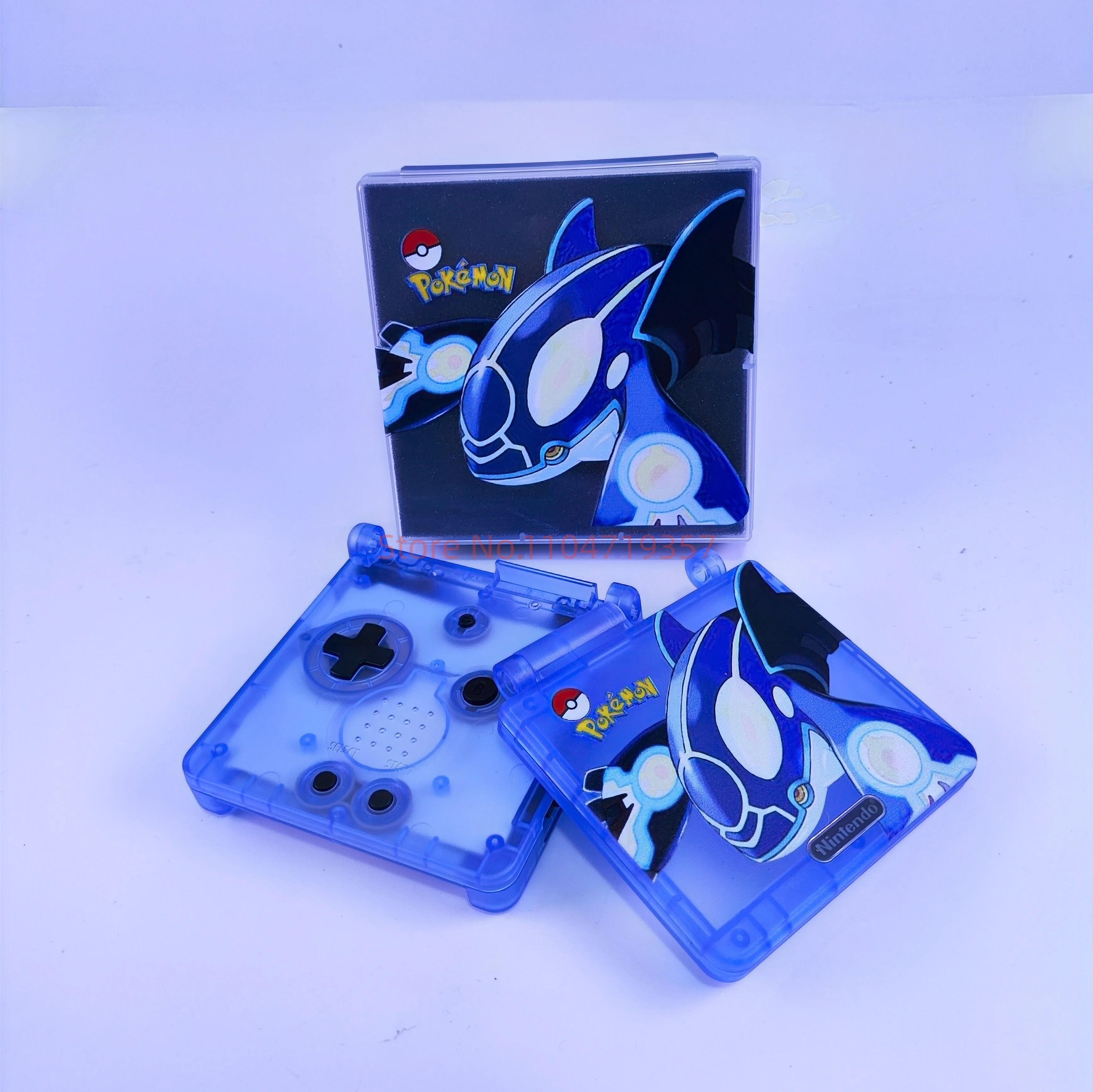 Met Box Gba Sp-verpakking en Shell Set Gengar Limited Edition, compatibel met Ips-scherm, Limited Edition speelgoedgeschenken - afbeelding 1