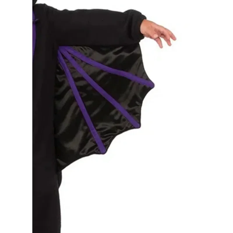 2025 Halloween Children's Vampire Bat Costume Black Animal Cute Fancy Dress Toddler Costume Bat Cover Jumpsuit