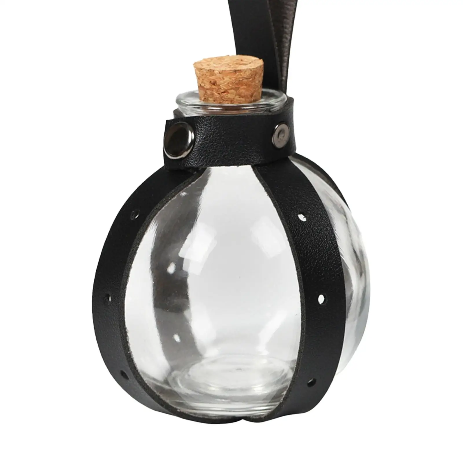 Cintura vichinga Accessori medievali Cintura in pelle PU da cavaliere decorativa trasparente con