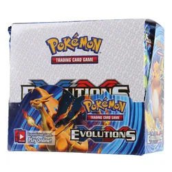 324 tarjetas Pokémon en inglés TCG XY: EVOLUTIONS Booster Box Pokemon Cards 36 Pack Box