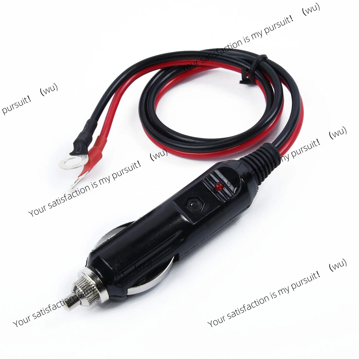 12 Volts Heavy Duty 15A Male Plug Cigarette Lighter Adapter Power Supply Cord For Almost All Models Of Cigarette Lighter Socket