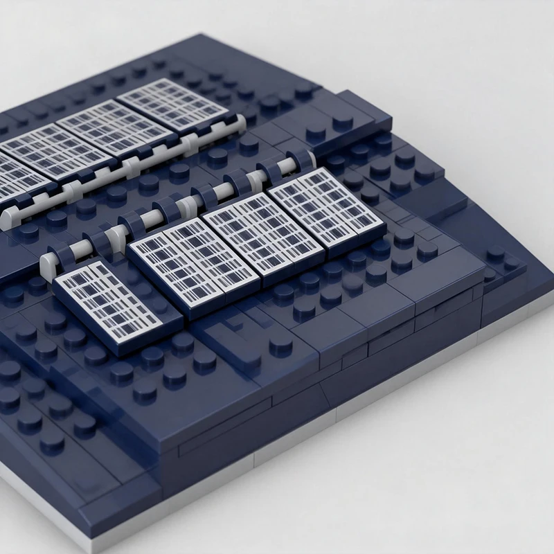 605개 조립식 모듈형 현대식 가족 주택 MOC 맞춤형 모듈 빌딩 블록 기술 모델 DIY 휴일 장난감 선물