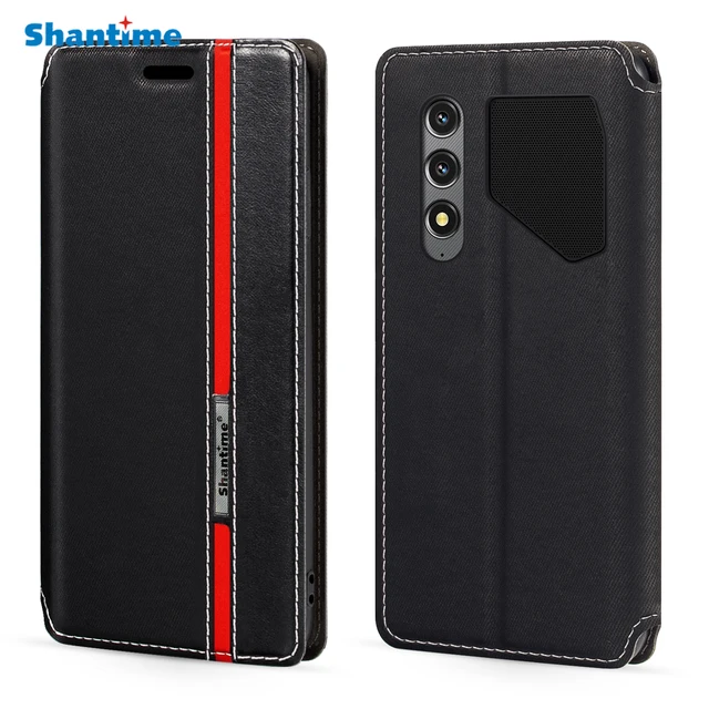 Dla Blackview Oscal Pilot 1 Case Fashion Multicolor Magnetic Closure Leather Flip Case Cover z uchwytem na kartę 6,67 cala