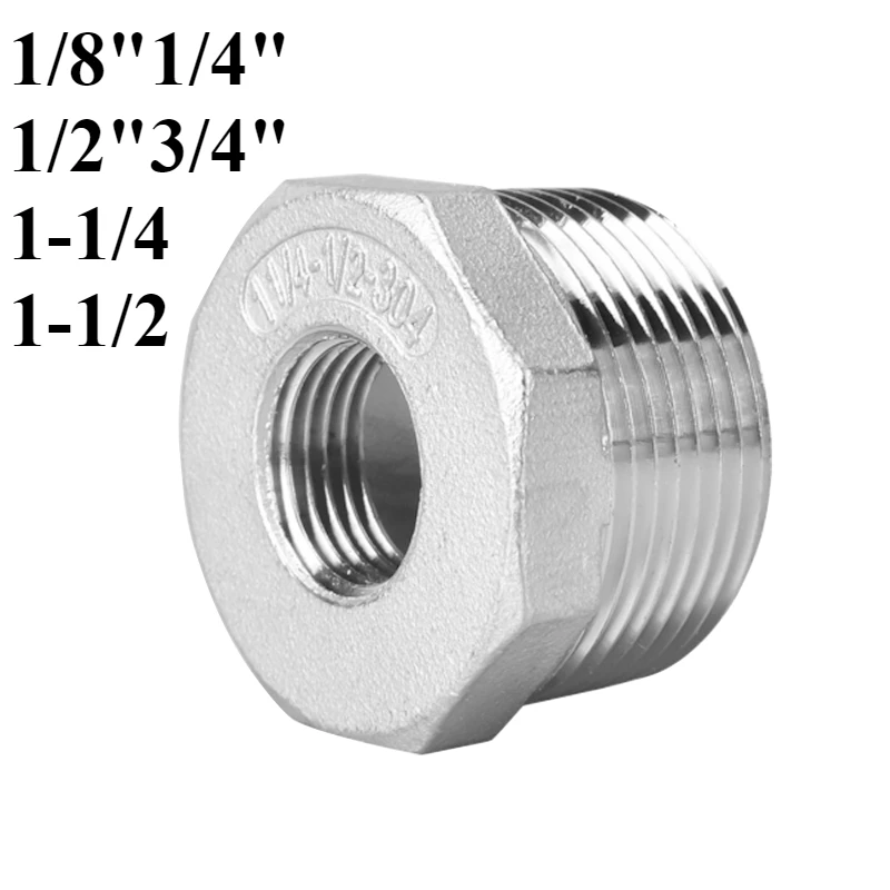 

Переходная втулка «папа» X «мама» 1/8 дюйма 1/4 дюйма 1/2 дюйма 3/4 дюйма 1 дюйма 1-1/4 дюйма 1-1/2 дюйма BSP с резьбой из нержавеющей стали SS 304 фитинг