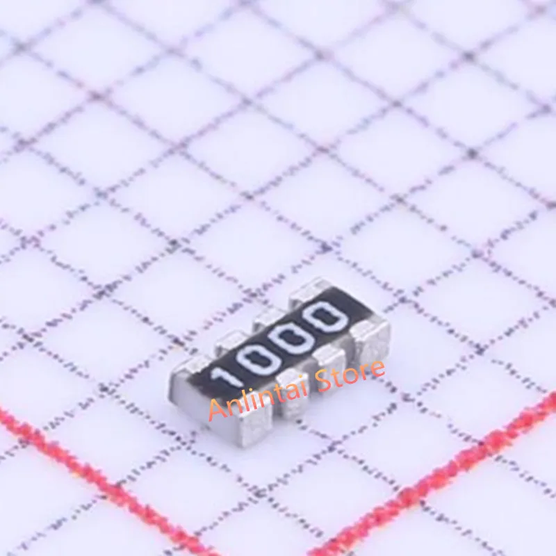 100PCS SMD Network Resistor Arrays 1000  0603x4 0402x4  100Ω ±1%  Contact customer service for other models
