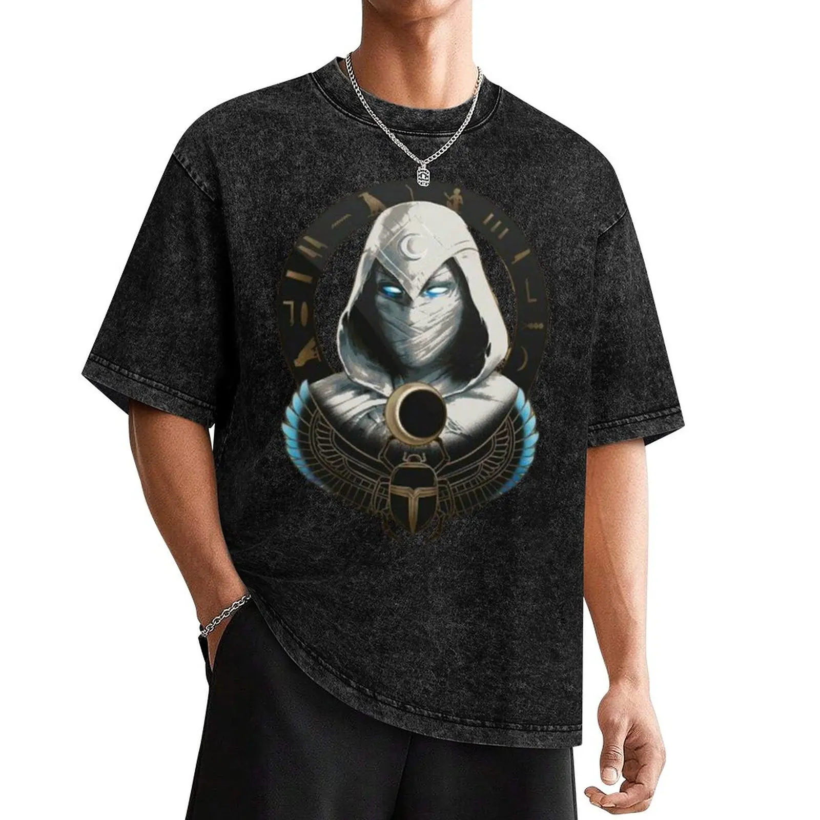 

moonknight T-Shirt tees rapper graphic tees Men's clothing