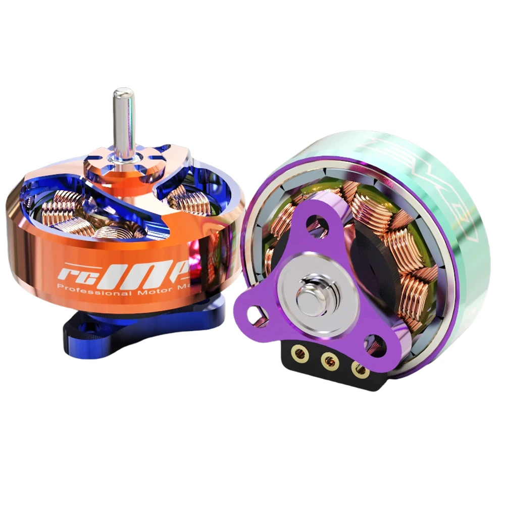 Motor sin escobillas RCinpower EVO-0802 25000KV para interiores de 1.2-1.6 pulgadas: mayor velocidad, mayor eficiencia y mayor respuesta.