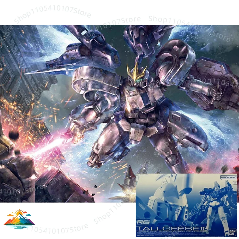 

【IN STOCK】Bandai RG 1/144 OZ-00MS2 Tallgeese II Gundam Model Kit, Mobile Suit Gundam Wing Assembly Figure with Original Box