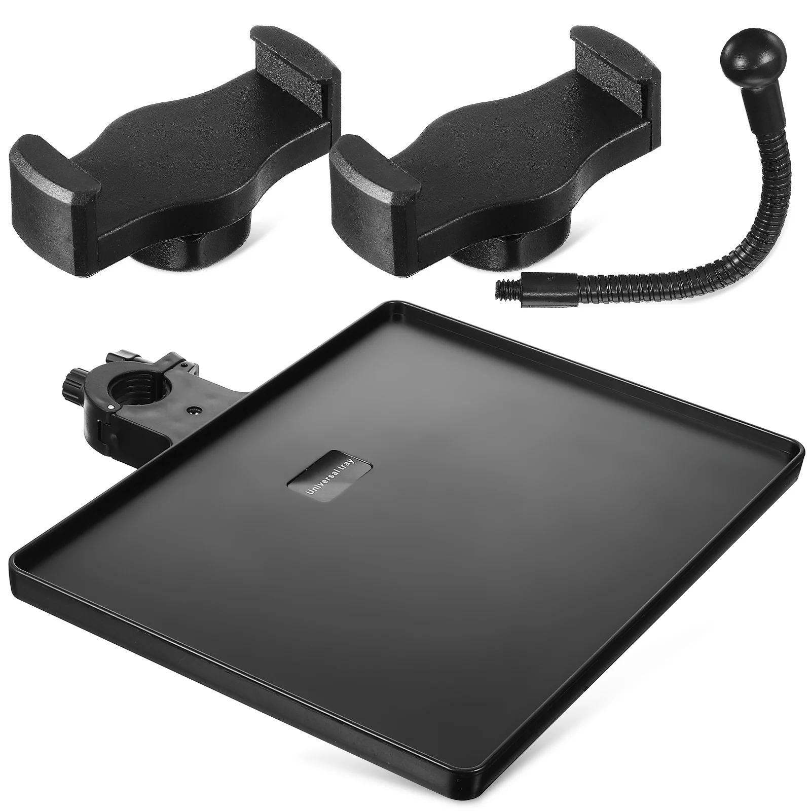 Sound Card Tray Microphone Holder Clamp On Rack For Live Broadcast Shelf Mobile Stand Mic Storage Stand Dj Equipment