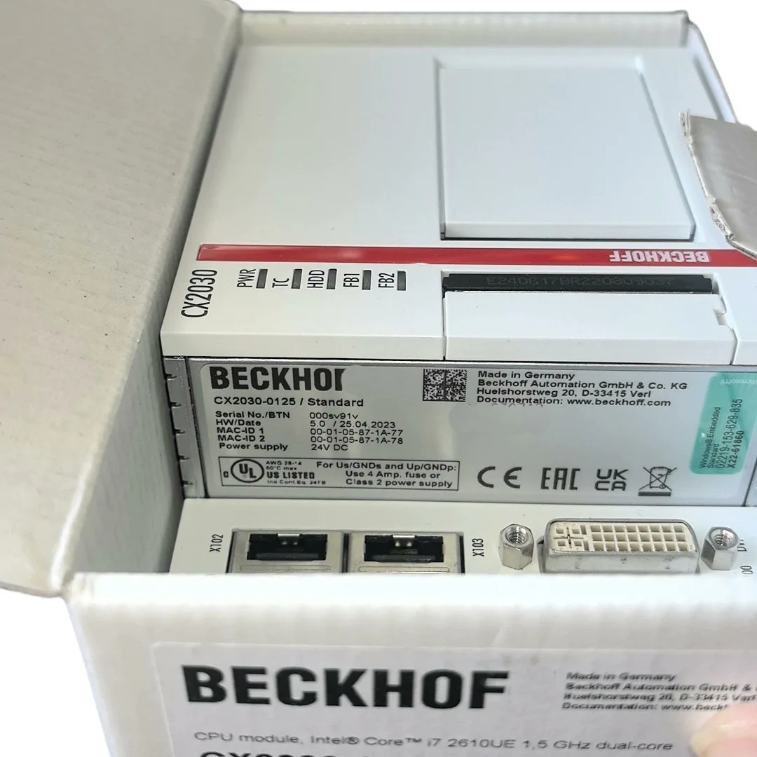 CX2030-0125 Модуль ПЛК для BECKHOFF CX2030-0125