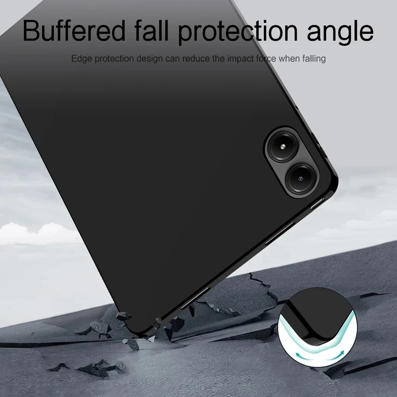 Funda protectora de silicona para tableta Xiaomi Redmi Pad Pro, 12,1 pulgadas, 2024 pulgadas, ultrafina, suave, TPU, 12,1 pulgadas