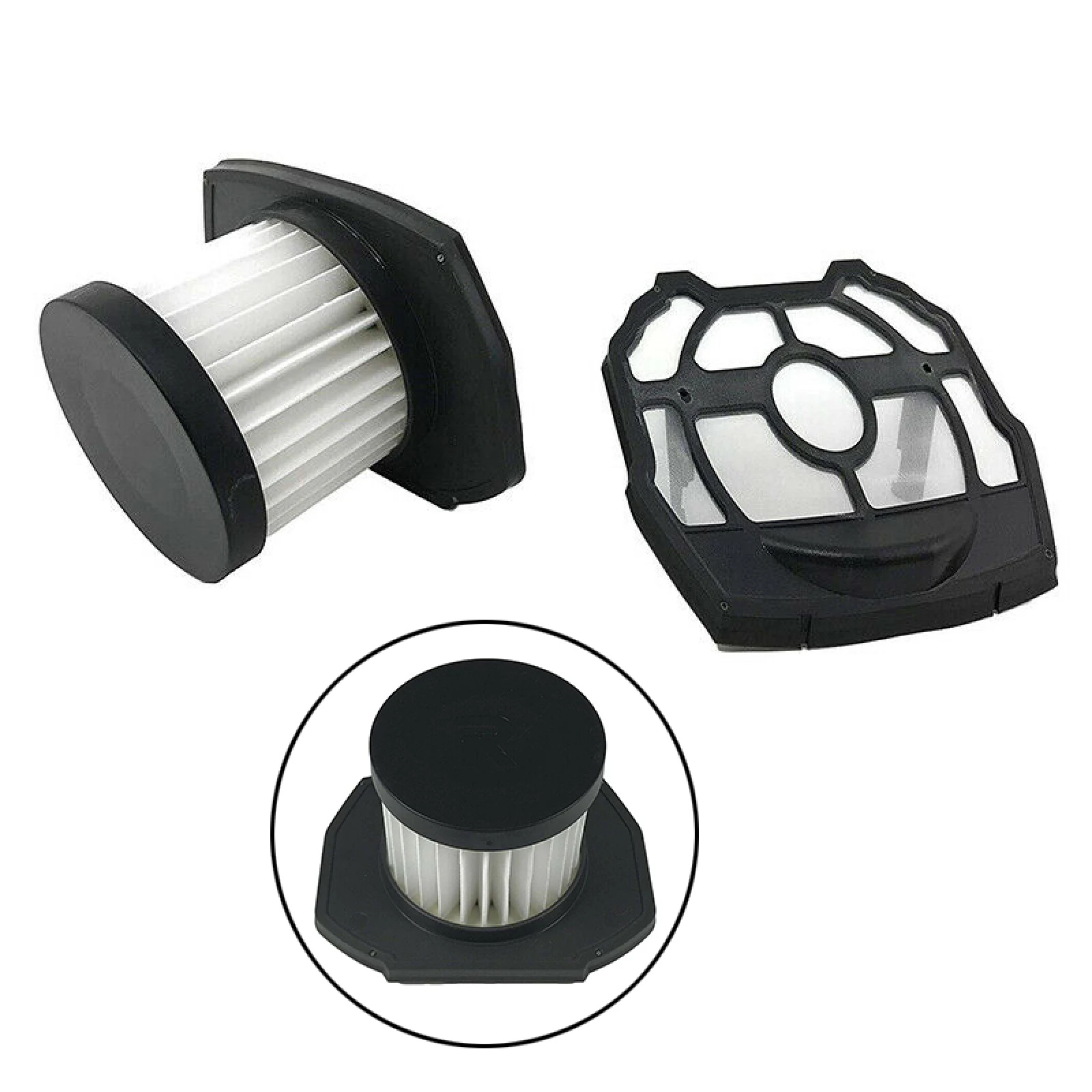 1pc Filter with 2 Pack Pre-Screen Filter Replacement for Ryobi P718 313282002 18 Volt Strut Stick Vacuum Cleaner