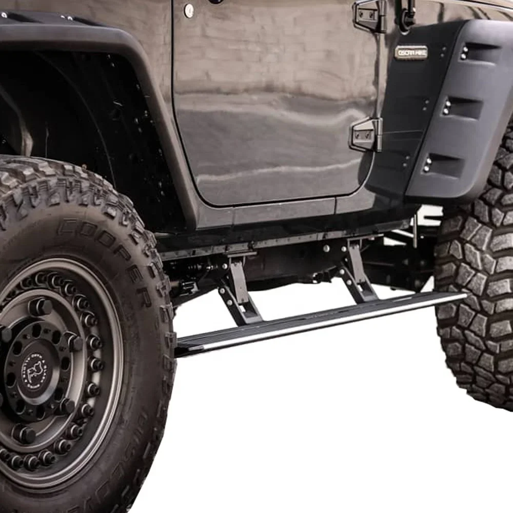 

KSC PRO OFF-ROAD Style Electric Side Step Power Running Boards For Jeep Wrangler JL JLU 4DR