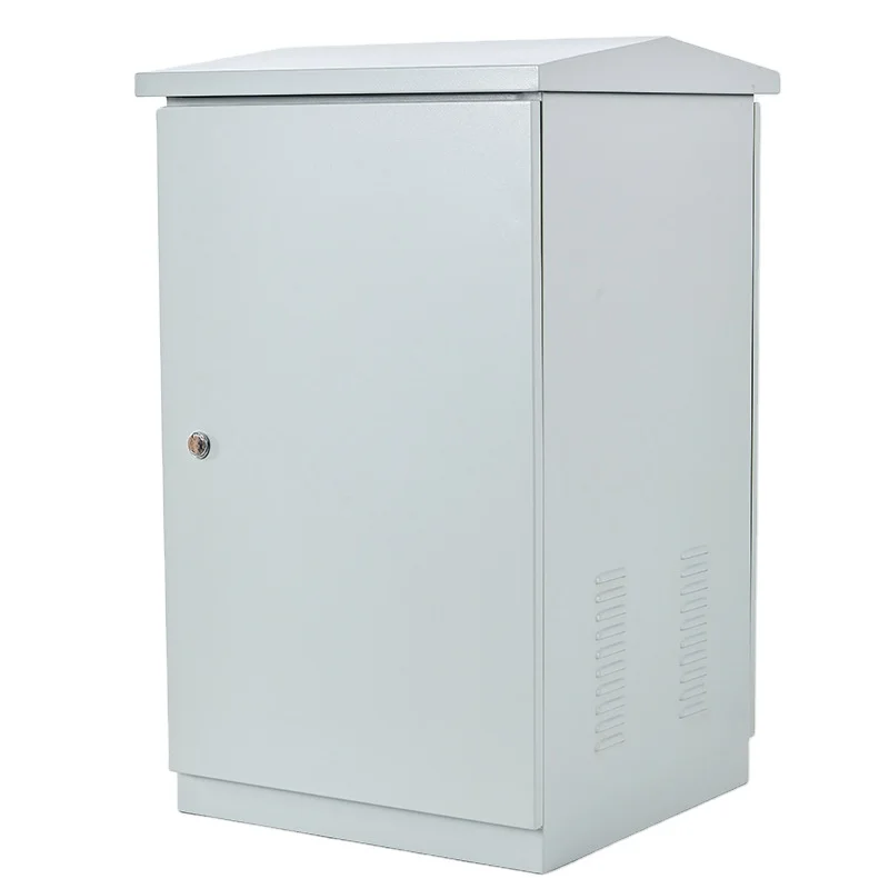 communication cabinet wall-mounted floor-to-ceiling 42U 38U 32U stainless steel IP55 rainproof and rust-proof power supply