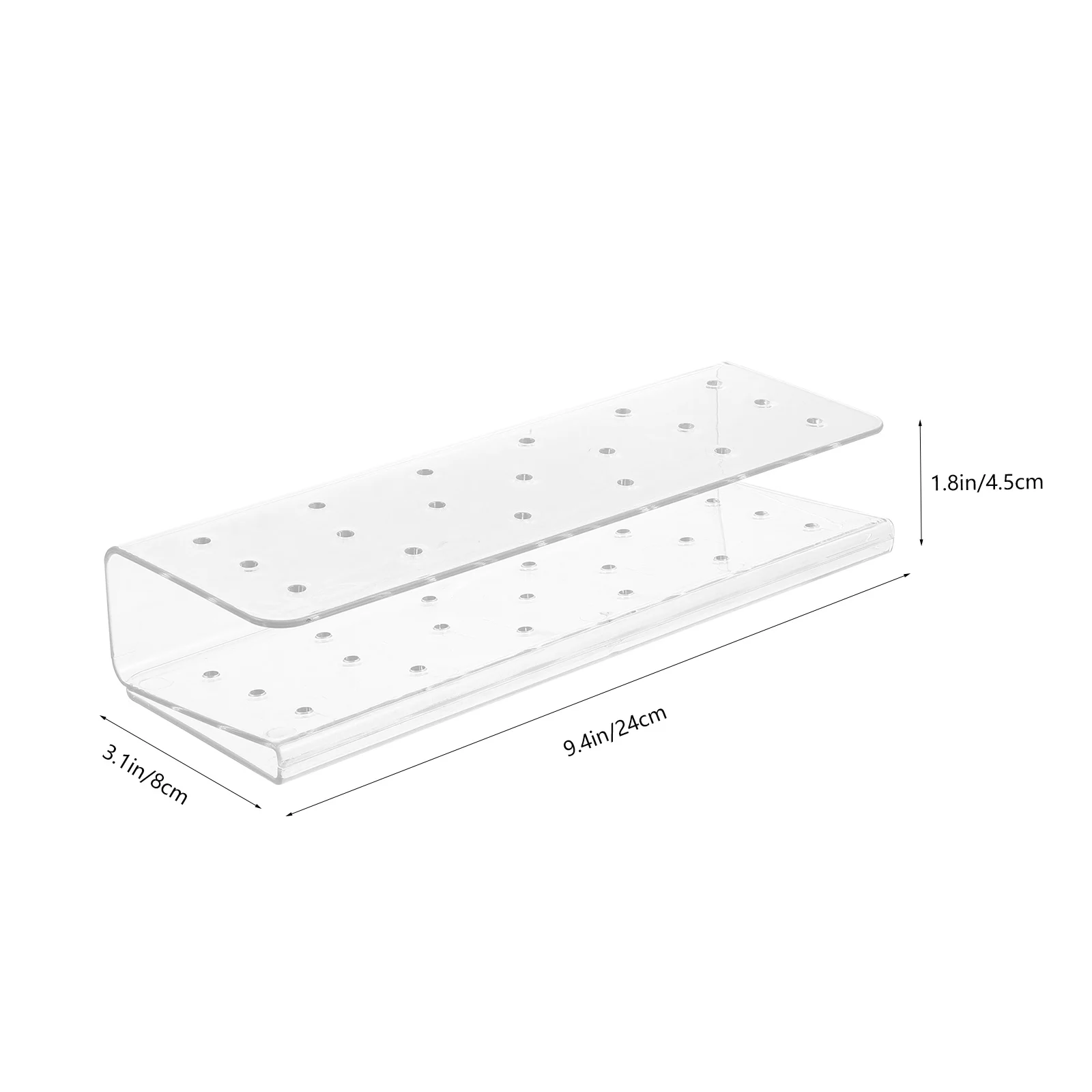 19-Hole Double Layer Lollipop Display Rack Transparent Stand For Candy Shop Lollipop Holder Display Holder Cake Stand Decor
