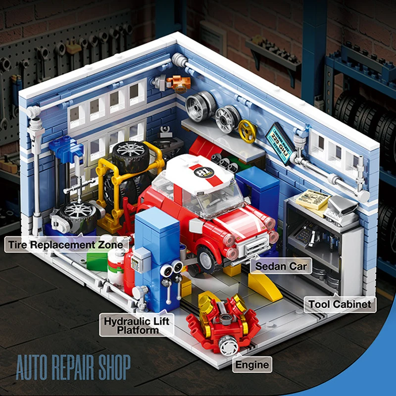 محل إصلاح سيارات، نموذج سيارة  - مراجعة Kids Toys Shop وسعره