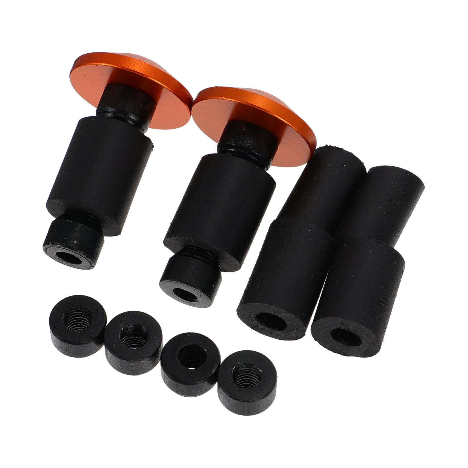 

2pcs Aluminum Alloy Handlebar Balance Grips Simple Installation Protective Dust Cap Motorbike Accessories Ends
