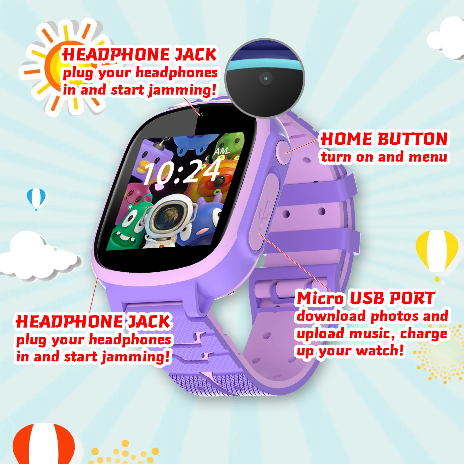 Smart Watch for Kids 1.44\