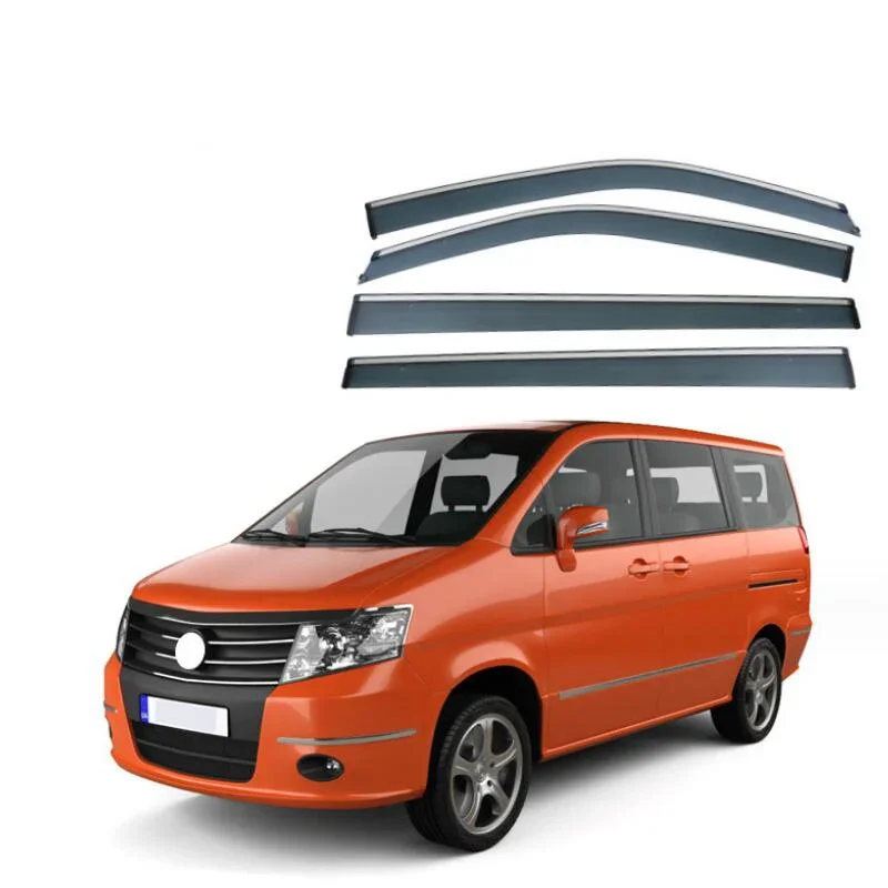 Visière de fenêtre, déflecteur de fenêtre latérale, boucliers météo pour Nissan Succe Yumsun 2007 2008 2009 2010 2011 2012 2013 2014 2015 2016