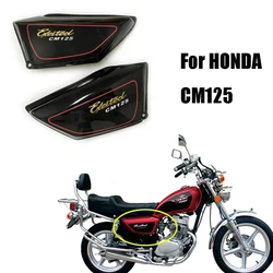 Motorcycle Battery Side Cover Frame Side Covers Panels For Honda CM125 125cc 1 pair Black