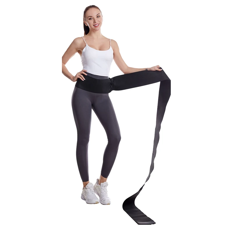 Cinto extra largo mágico esportivo, cinto ampliado para academia, elástico, cinto abdominal, treinador de cintura para mulheres, plus size para barriga