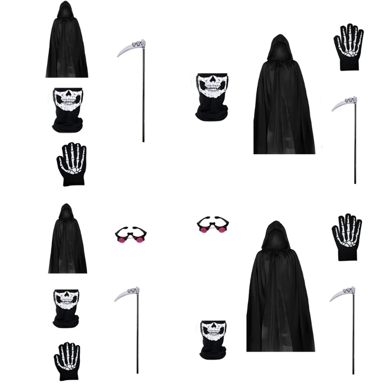 

Cosplays Costume Fancy Dress Party Wizard Witch Mantle Magician Outfit