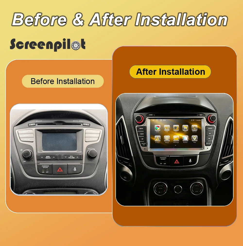 7 Inch Android 16 Car Radio Stereo For Hyundai IX35 Tucson 2 LM 2009 2010-2015 Multimidia Player GPS Carplay Android Auto 8 Core