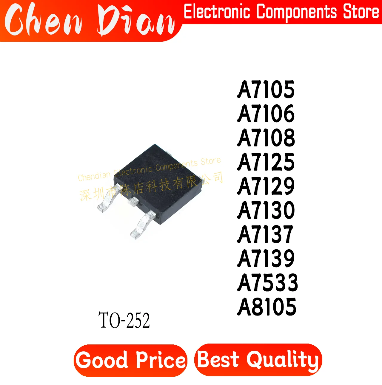 

A7105 A7106 A7108 A7125 A7129 A7130 A7137 A7139 A7533 A8105 New Original Genuine