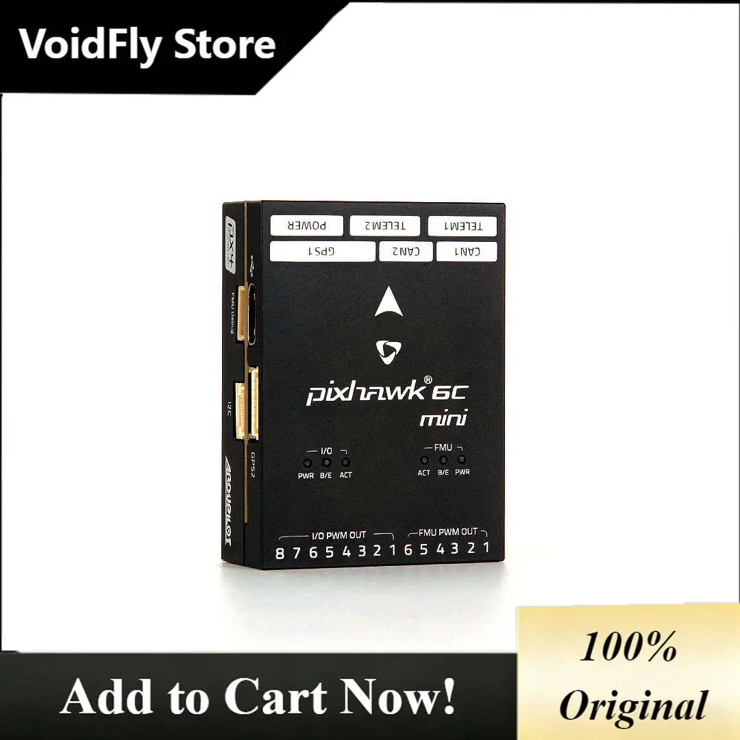 VoidFly Newest Holybro Pixhawk 6C Mini Flight Control For Rc autonomous vehicle/Quadcopter/Airplane/Drone