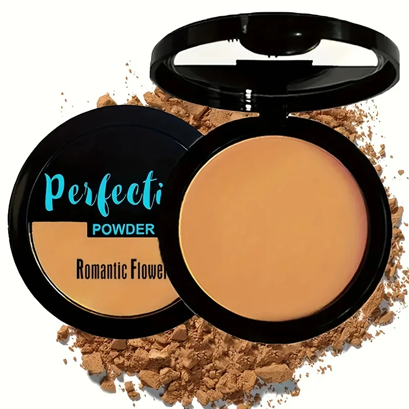 3-color Perfecting Powder Dark Concealer Brightens Facial Shadow 3D Makeup Bronze Facial Oil Control Coloring Loose Powder New